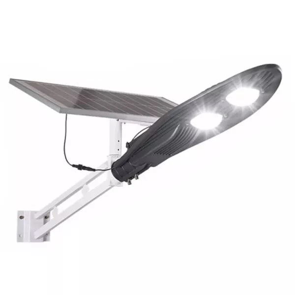 Heldere Openluchtip65 Waterdichte ABS 50w 100w 150w integreerde allen in één Geleide Zonnestraatlantaarn